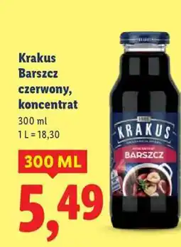 Lidl Krakus Barszcz czerwony - koncentrat oferta