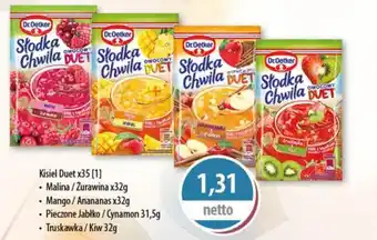DUO-TES Kisiel Duet Sawex foods oferta