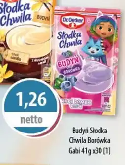 DUO-TES Budyń Słodka Chwila Borówka Gabi Sawex foods oferta