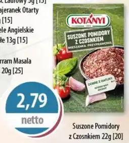 DUO-TES Suszone Pomidory z Czosnkiem kotanyi oferta