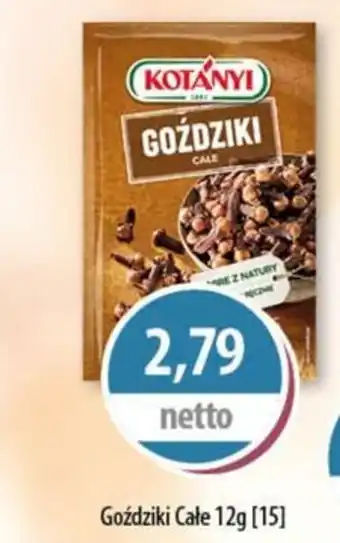 DUO-TES Goździki Całe kotanyi oferta