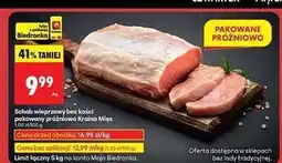 Biedronka Schab wieprzowy bez kości Kraina Mięs oferta
