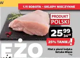 Netto Filet z piersi indyka Sztuka Mięsa Netto oferta