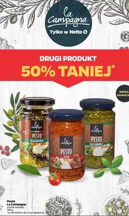 Netto Pesto alla genovese z bazylią La Campagna oferta