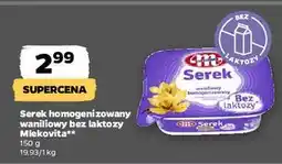 Netto Serek polski waniliowy bez laktozy Mlekovita oferta