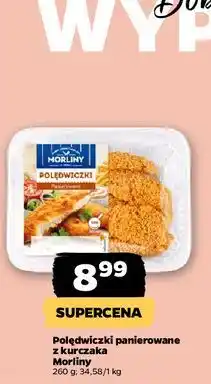 Netto Polędwiczki z kurczaka panierowane Morliny oferta