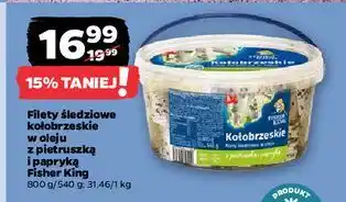Netto Filety śledziowe kołobrzeskie Fisher King oferta