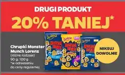 Netto Chrupki serowe Lorenz Monster Munch oferta