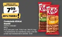 Netto Czekolada salted caramel Kitkat oferta