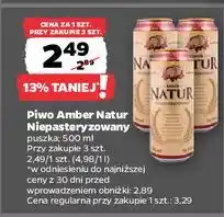 Netto Piwo Amber Naturalny oferta