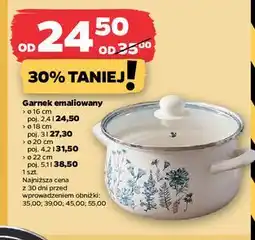 Netto Garnek emaliowany 22 cm oferta