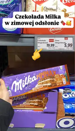 Lidl Czekolada MMMAX Gingerbread 300 g Milka oferta