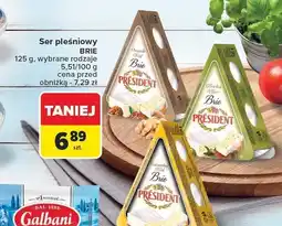 Carrefour Ser pleśniowy Brie 125 g Président oferta