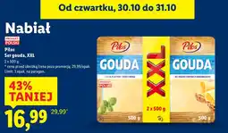 Lidl Ser gouda XXL Pilos oferta