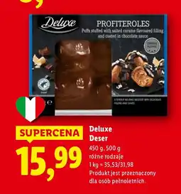 Lidl Deser Profiteroles Deluxe oferta
