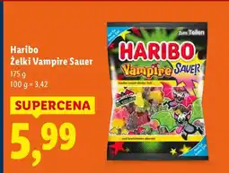Lidl Żelki Vampire Sauer Haribo oferta