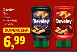 Lidl Sos różne rodzaje Develey oferta