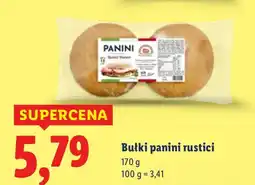 Lidl Bułki panini rustici Lidl oferta