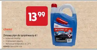Jula Płyn do spryskiwaczy zimowy Chemipack oferta