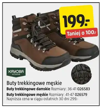 Jula Buty trekkingowe męskie Kayoba oferta