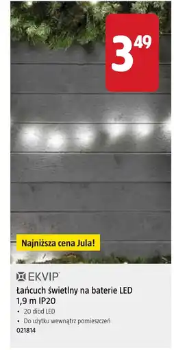 Jula Łańcuch świetlny Ekvip oferta