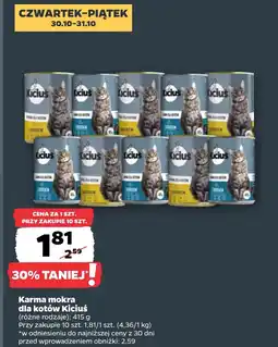 Netto Mokra karma dla kota Kiciuś oferta