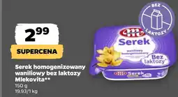Netto Serek homogenizowany Mlekovita oferta