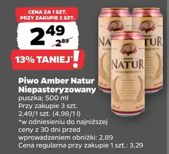 Netto Piwo Amber oferta