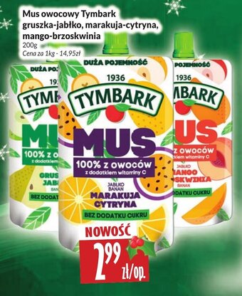 Hala Wola Mus owocowy Tymbark 200g oferta