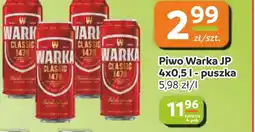 Gama Piwo Warka JP oferta