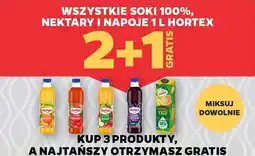 Netto Soki 100%, nektary i napoje hortex oferta