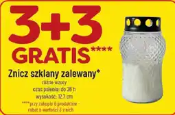 Polomarket Znicz szklany zalewany oferta