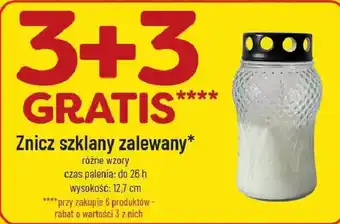Polomarket Znicz szklany zalewany oferta