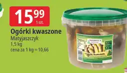 E.Leclerc Ogórki kwaszone Matyjaszczyk oferta