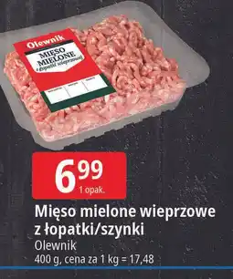 E.Leclerc Mięso mielone wieprzowe z szynki Olewnik oferta