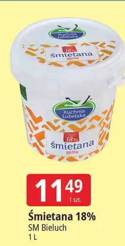 E.Leclerc Śmietana 18% Kuchnia Lubelska oferta