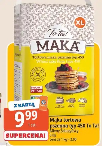 Mąka tortowa pszenna typ 450 To Ta!