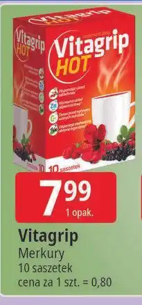 E.Leclerc Saszetki wspomagające odporność hot Vitagrip oferta