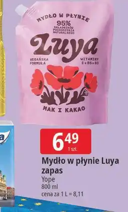 E.Leclerc Mydło w płynie mak i kakao Luya oferta