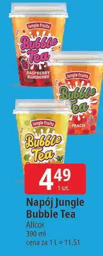E.Leclerc Napój bubble tea raspberry pineapple Jungle Fruits oferta