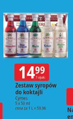 E.Leclerc Syropy do drinków i kawy Cymes Victoria's oferta