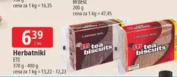 E.Leclerc Herbatniki Eti Tea Biscuits oferta