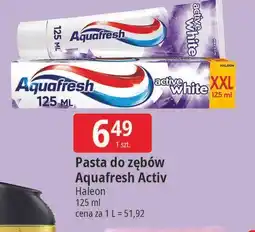 E.Leclerc Pasta do zębów Aquafresh Active White oferta