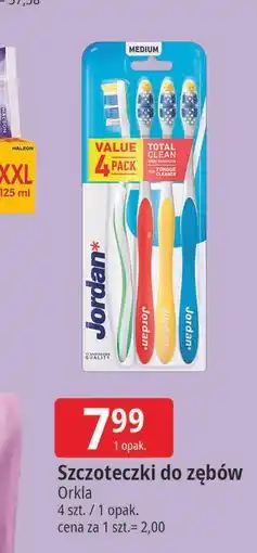 E.Leclerc Szczoteczka do zębów soft Jordan Total Clean oferta