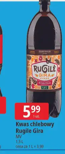 E.Leclerc Kwas chlebowy Rugile oferta