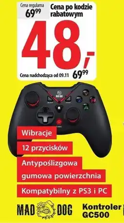 Media Expert Kontroler bezprzewodowy Mad Dog oferta