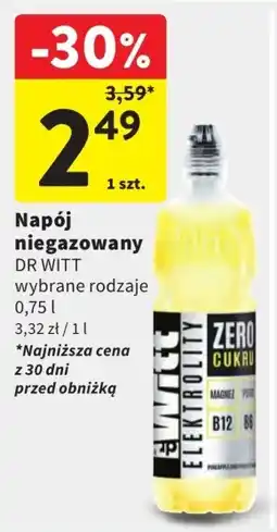 Intermarche Napój Dr Witt oferta