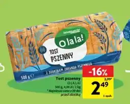 Intermarche Tost pszenny oferta