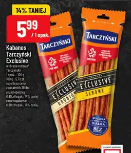 Polomarket Kabanos Tarczyński Exclusive (drobiowy/serowy) oferta