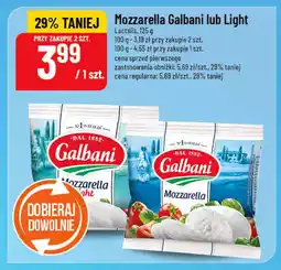 Polomarket Mozzarella Galbani lub Light oferta